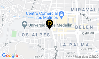 Mapa de Revea Underwear en Medellín