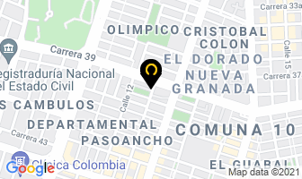 Mapa de Revolución Gráfica en Cali
