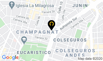 Mapa de Rexpulpel E.u en Cali