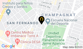 Mapa de Rey David en Cali