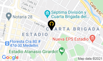 Mapa de Rey Pedraza Marlen en Medellín