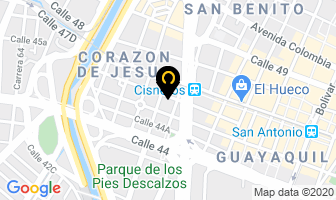 Mapa de Reybo Bombas De Agua en Medellín