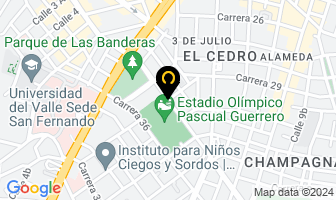 Mapa de Reyes Ana Carmenza en Cali