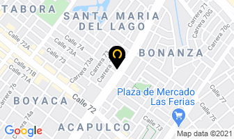 Mapa de Reyes Flor María en Bogotá D.C