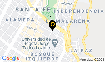 Mapa de Reyes Juan Carlos en Bogotá D.C