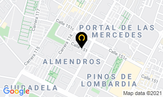 Mapa de Reyes Reyes José Claudio en Bogotá D.C