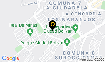 Mapa de Reymat Suministros en Bucaramanga