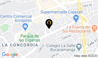 Mapa de Reyur en Bucaramanga