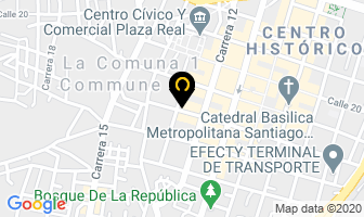 Mapa de Ribaq Publicidad en Tunja