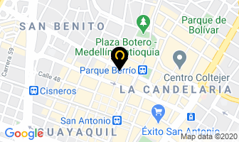 Mapa de Rica en Medellín