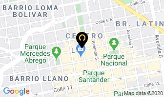 Mapa de Rica Pizza Gourmet en Cúcuta