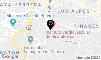 Mapa de Ricardo Orozco Odontologo en Pereira