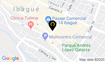 Mapa de Ricardo serrano & cia ltda en Ibagué