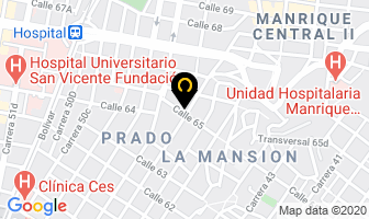 Mapa de Ricas Loncheritas en Medellín