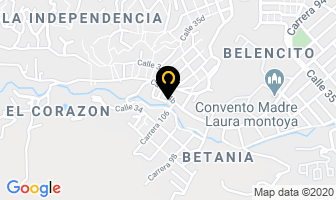 Mapa de Ricas Tortas en Medellín