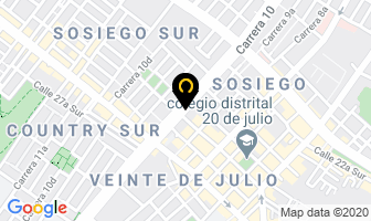 Mapa de Rico Achury Luis Angel en Bogotá D.C