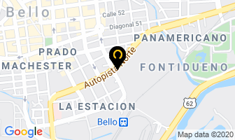 Mapa de Rico Pandequeso en Bello