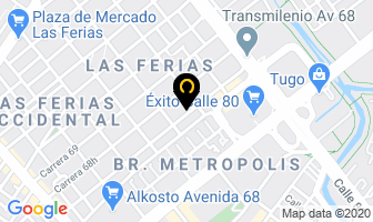 Mapa de Ricongelisto en Bogotá D.C
