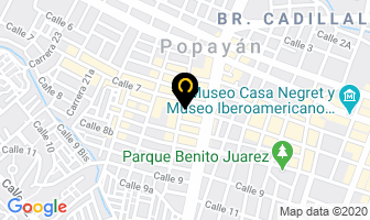 Mapa de Ricuras De La Abuela en Popayán