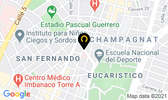 Mapa de Ricuras Del Cedro en Cali