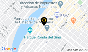 Mapa de Riko Y Punto No. 2 en Montería