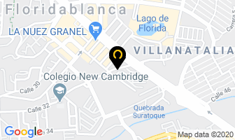Mapa de Rikos Shawarma en Bucaramanga