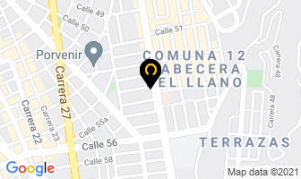Mapa de Rinascente en Bucaramanga