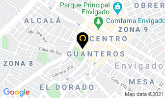 Mapa de Rincon Del Arte en Medellín
