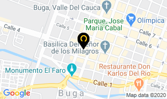 Mapa de Rinconcito Valluno El Original en Guadalajara de Buga