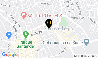 Mapa de Rines & Llantas La 20 en Sincelejo