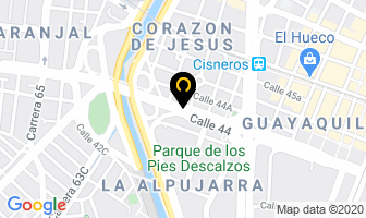 Mapa de Rines El Oscar en Medellín