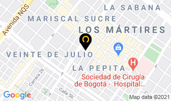 Mapa de Rines Y Llantas La 23 en Bogotá D.C
