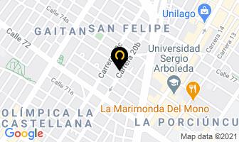 Mapa de Rines Y Sonido en Bogotá D.C
