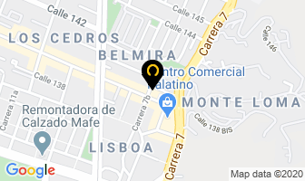 Mapa de Ringo & Mirringo en Bogotá D.C