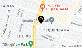 Mapa de Rinomodelacion Y Estetica en Cali