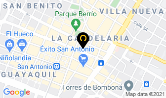 Mapa de Rionet.com en Medellín