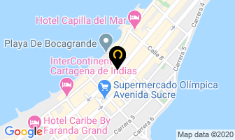 Mapa de Rip Curl en Cartagena