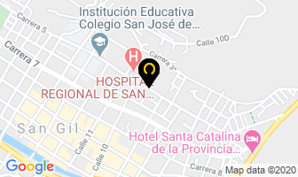 Mapa de Ritmos Y Formas Gym en San Gil