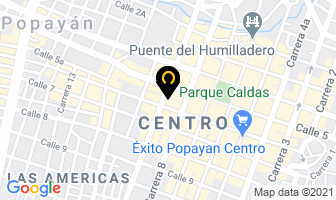 Mapa de Rivera Estrella Campo León en Popayán