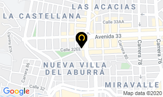 Mapa de Rivera Morales Bibiana en Medellín