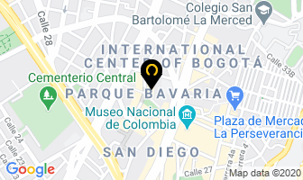 Mapa de Riviera Maya en Bogotá D.C