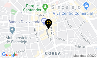 Mapa de Rizos en Sincelejo