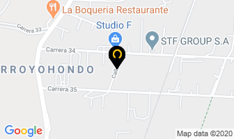 Mapa de Rocales & Concretos S.a. en Yumbo