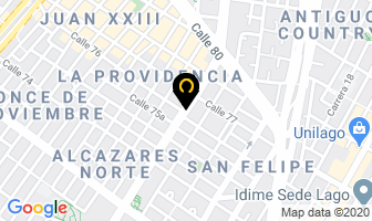 Mapa de Rocas Del Norte en Bogotá D.C