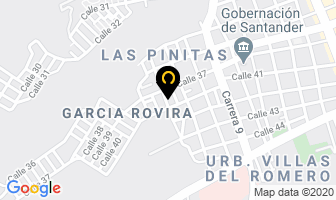Mapa de Rochy Pollos en Bucaramanga