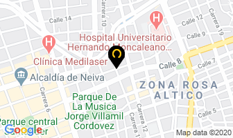 Mapa de Rocio Seguros en Neiva