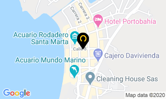 Mapa de Rodadero Drive en Santa Marta