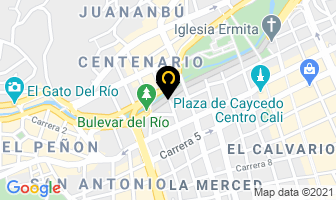 Mapa de Rodallega Jaime en Cali