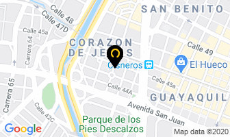 Mapa de Rodarangos S.a en Medellín