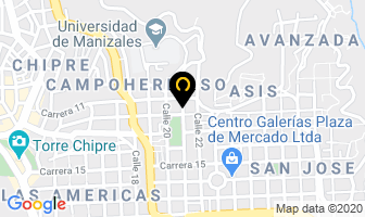 Mapa de Rodatec Ltda. en Manizales
